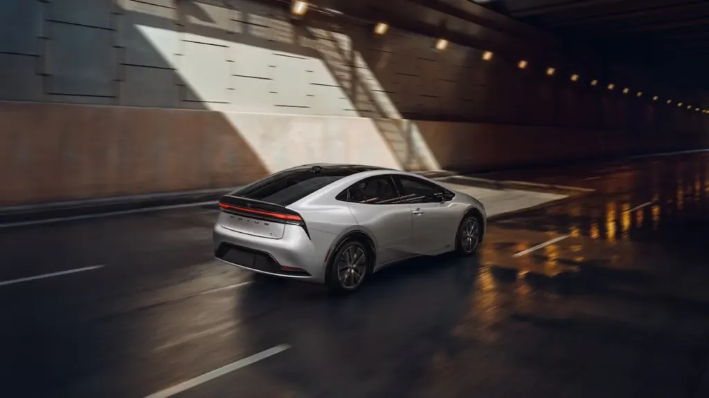 Parte trasera Toyota Prius