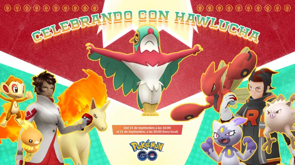 Celebrando con Hawlucha