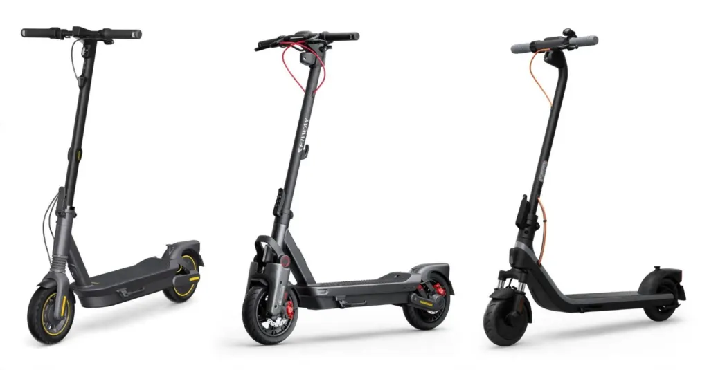Segway E2 Plus II, Segway MAX G2, Segway MAX G3