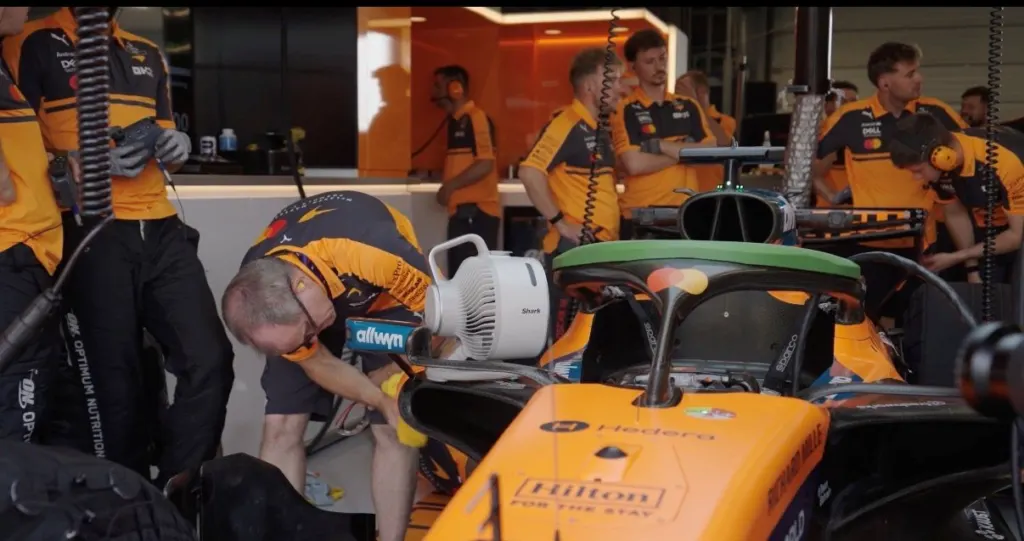 SharkNinja y McLaren Racing