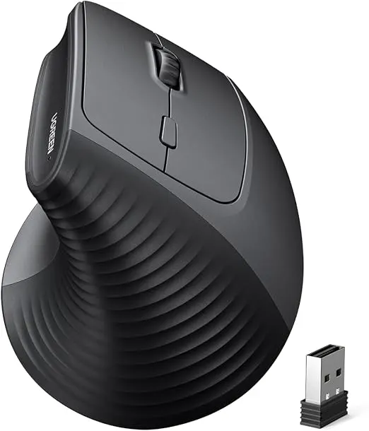 UGREEN Ratón Vertical Ergonómico