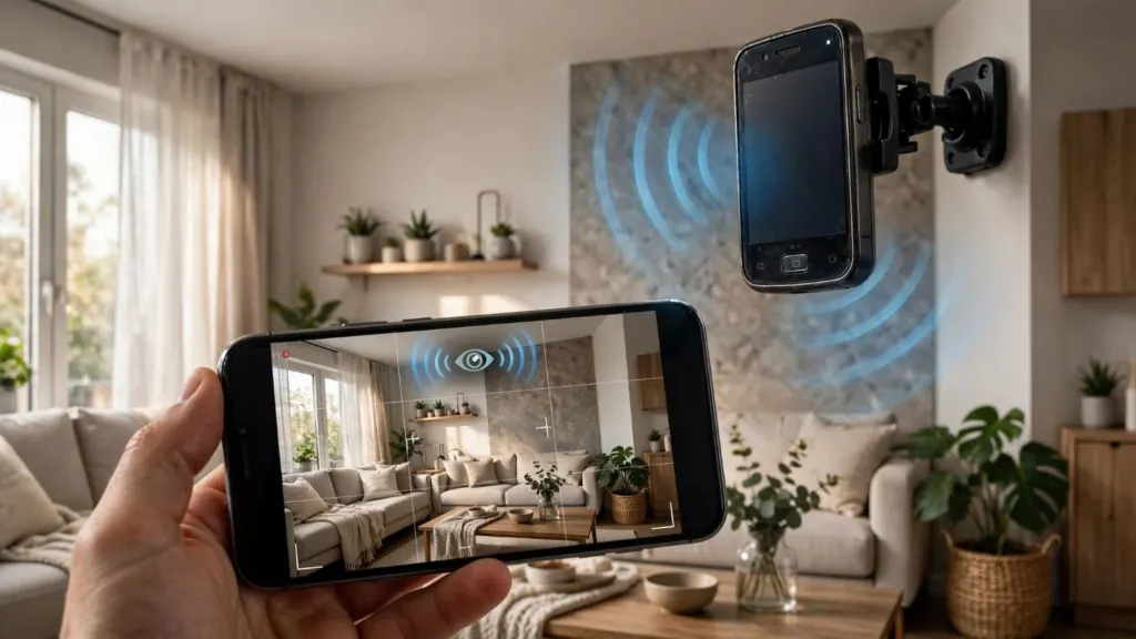 Celular como cámara de seguridad