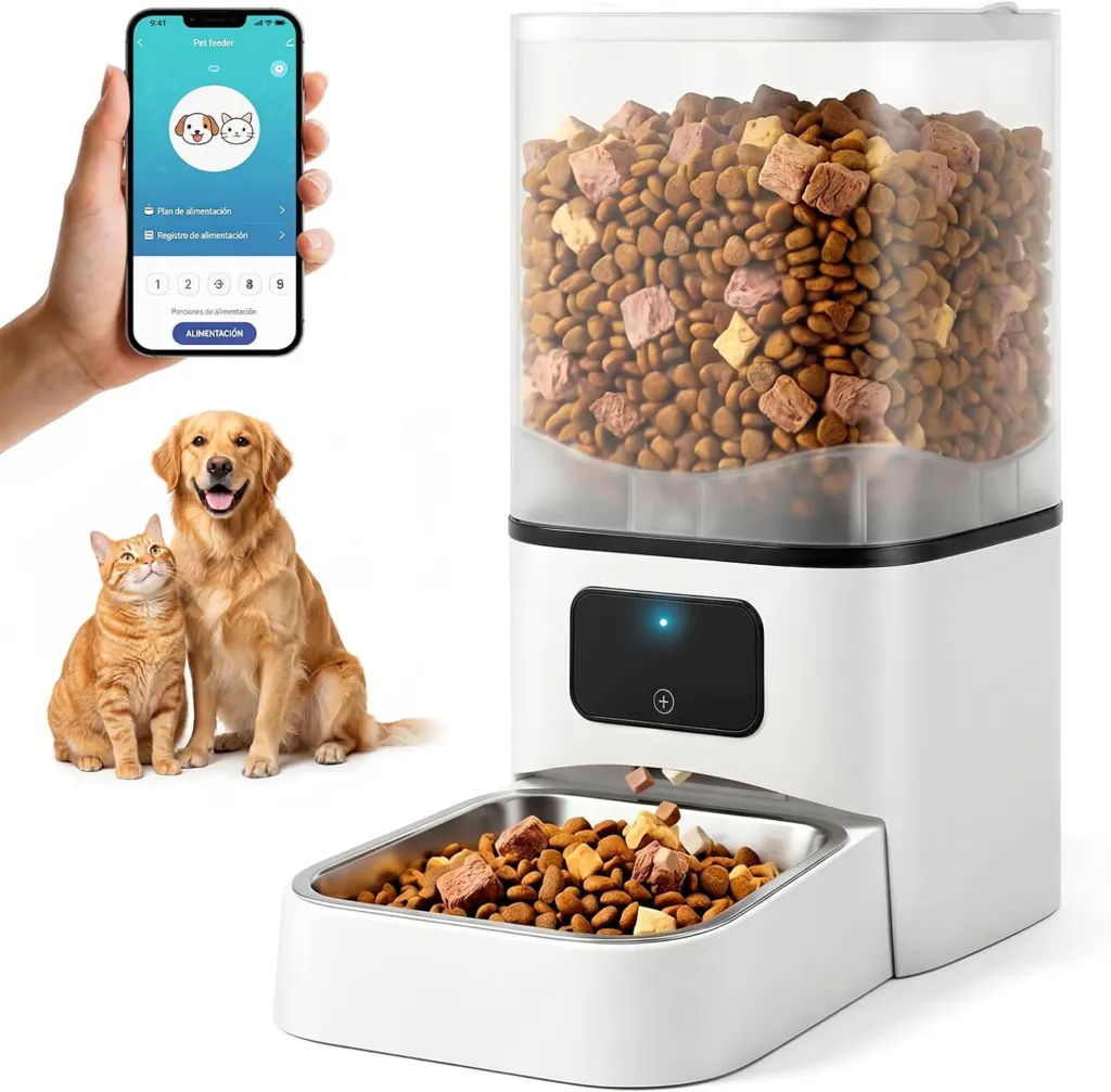 Dispensador de comida para perro Amazon