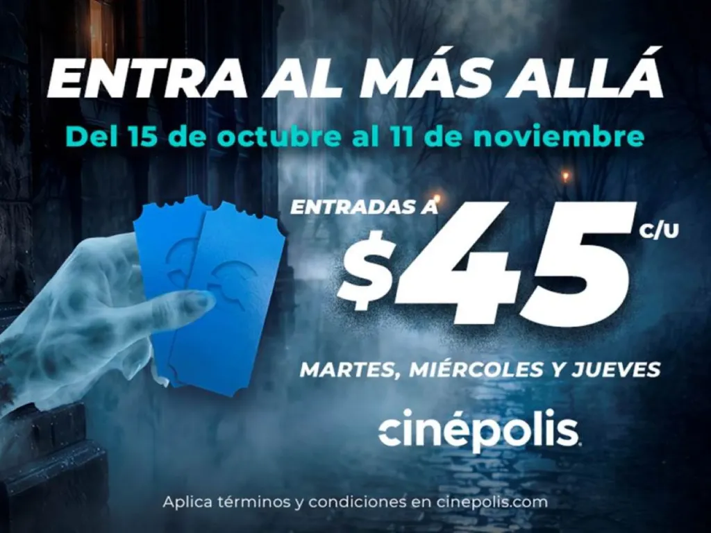 Entra Al Más Allá llega Cinépolis