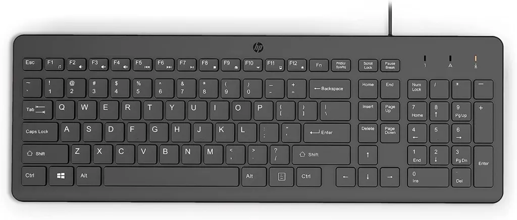 Hp teclado