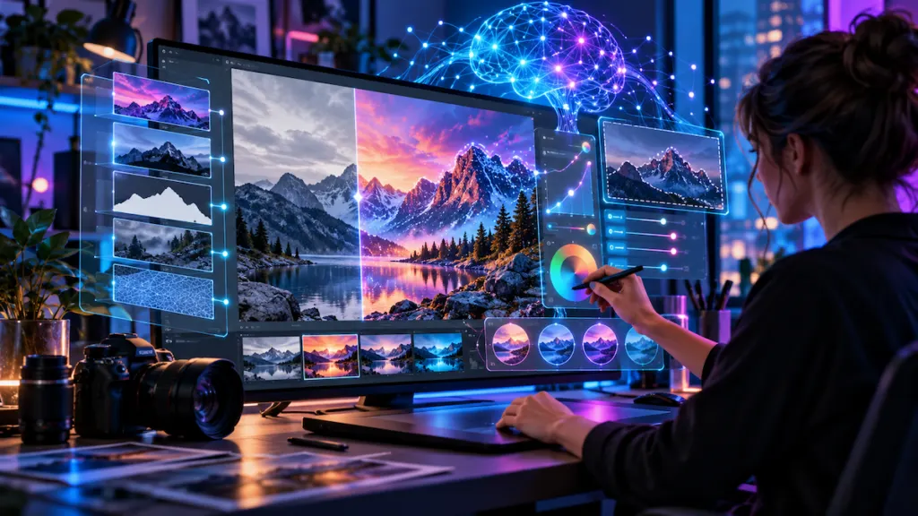 IA para editar fotografías