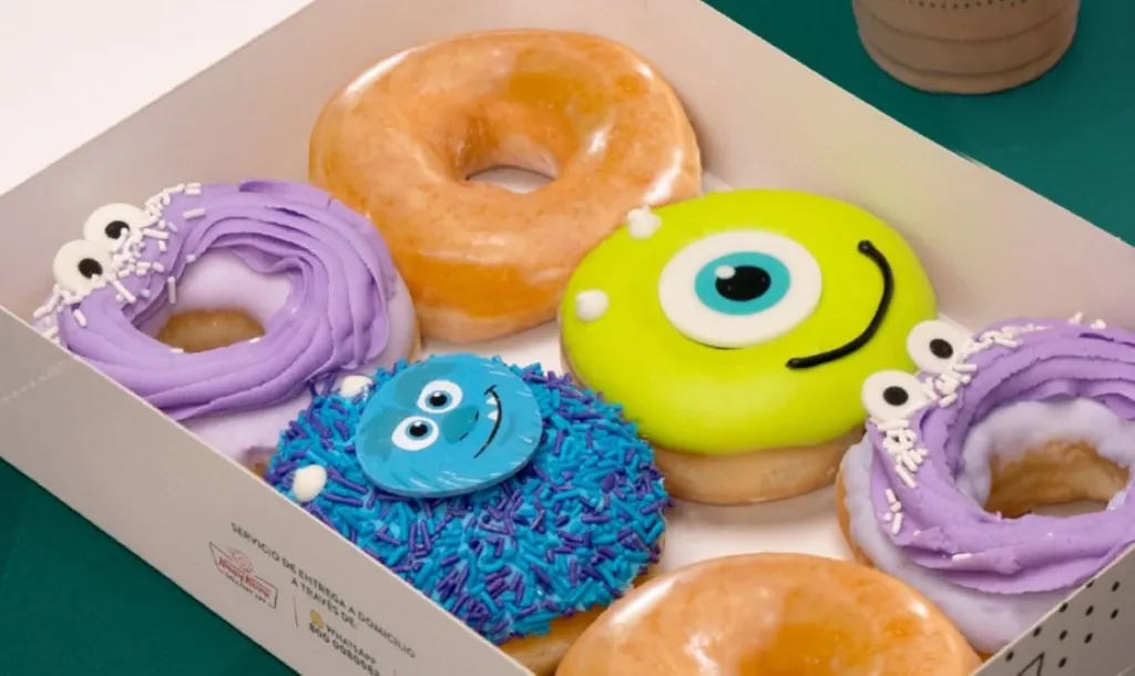 Krispy Kreme y Monsters, Inc