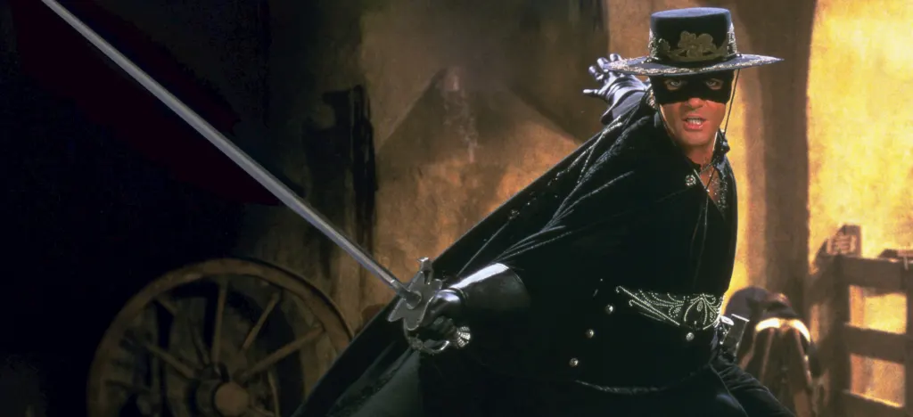Películas de los 90 : La máscara del Zorro (1998)