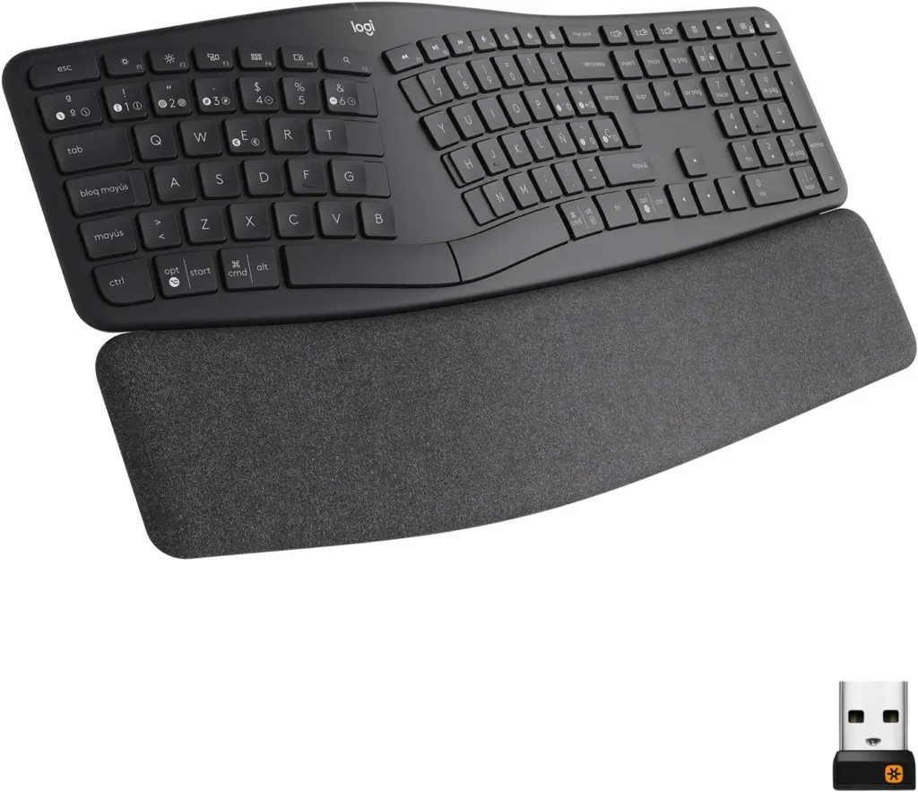 Teclado ergonómico