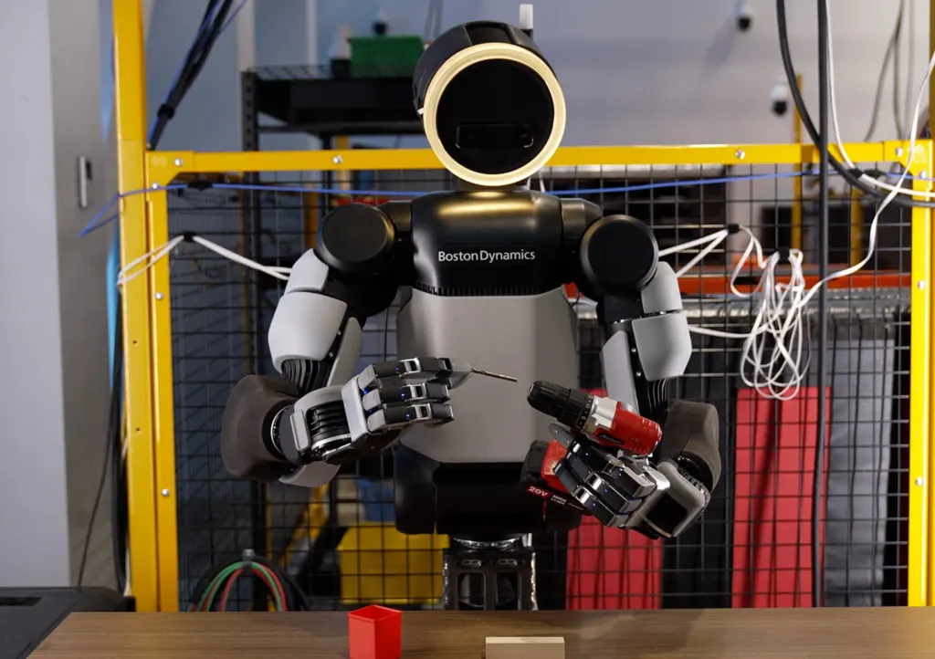 Mano robótica de Atlas Boston Dynamics