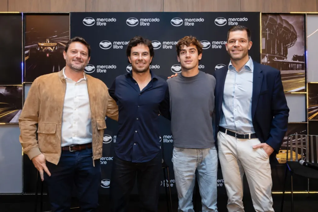 mercado libre checo pérez y franco colapinto