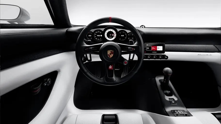 Porsche Mission S interior