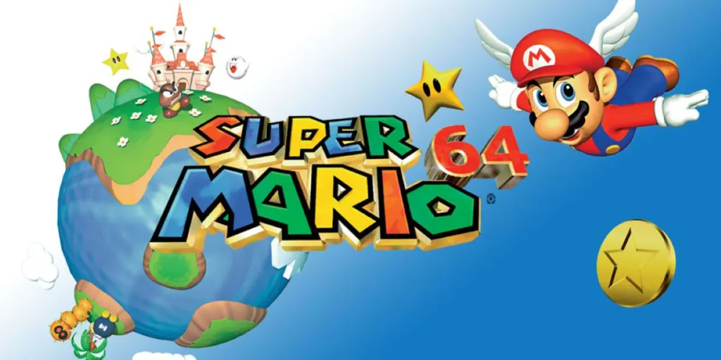 Juegos de los 90: Super Mario 64 (1996)