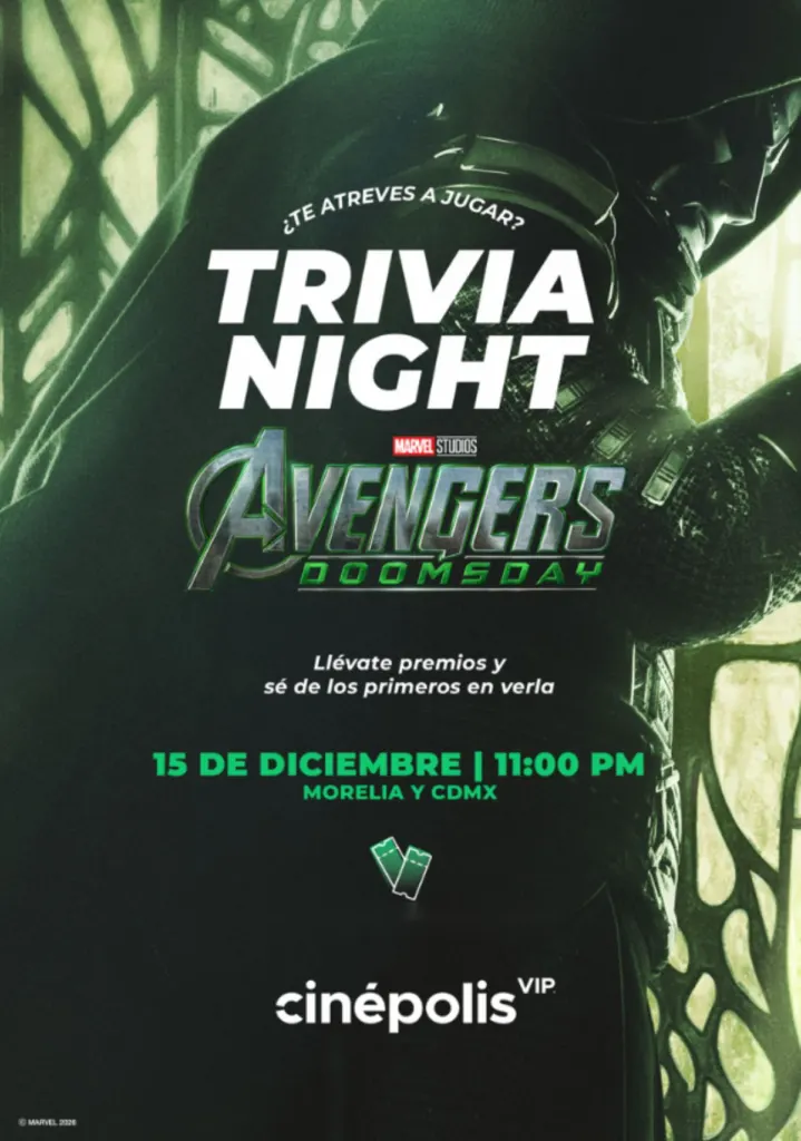 Trivia Night Avengers: Doomsday